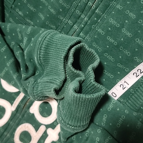 AERO FAUX FUR LINED WARM ZIP SWEATER SZ XXL - Picture 7 of 11